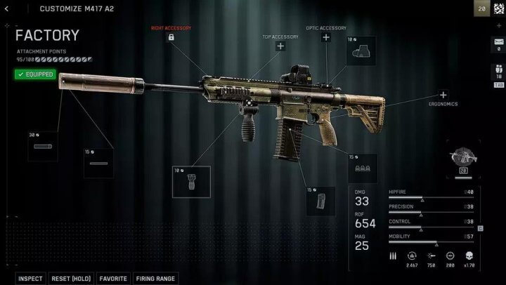 Лучший набор модификаций для M417 A2 в Battlefield 6