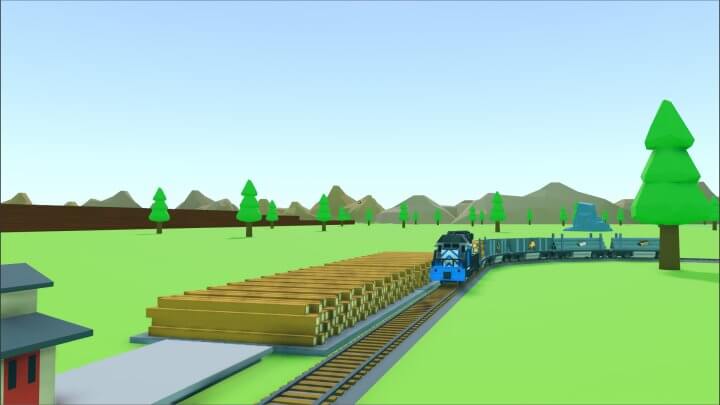 стиль Lazy Train Game