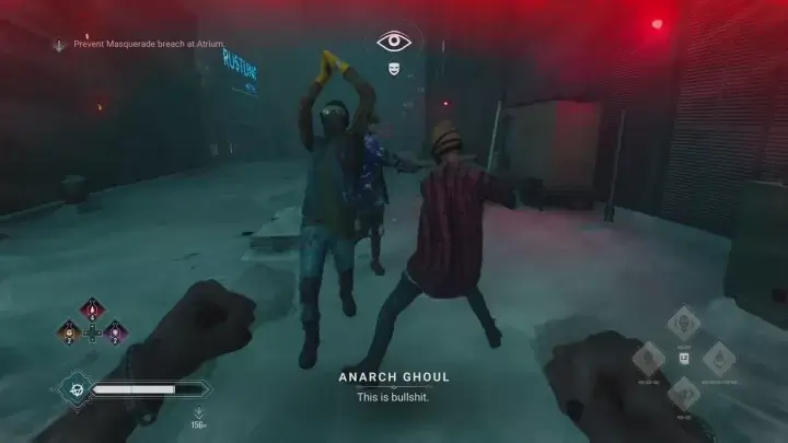 уклонение в Vampire The Masquerade - Bloodlines 2
