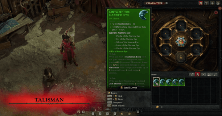 Для чего нужны талисман в Diablo 4