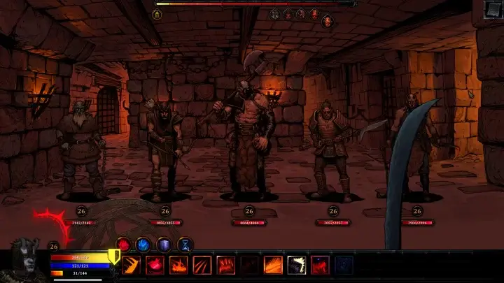 HellSlave II Judgment of the Archon — пошаговая RPG без ходов
