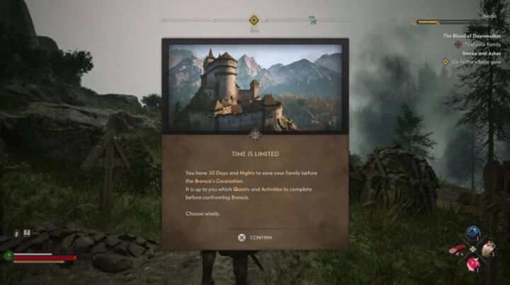 Всё, что нужно сделать в первую очередь после пролога в The Blood of Dawnwalker